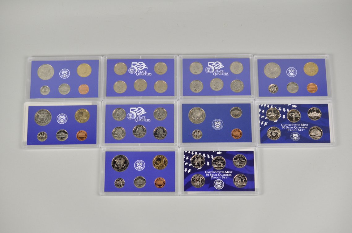 US Proof Sets 1999 to 2003, photo 8 of 11