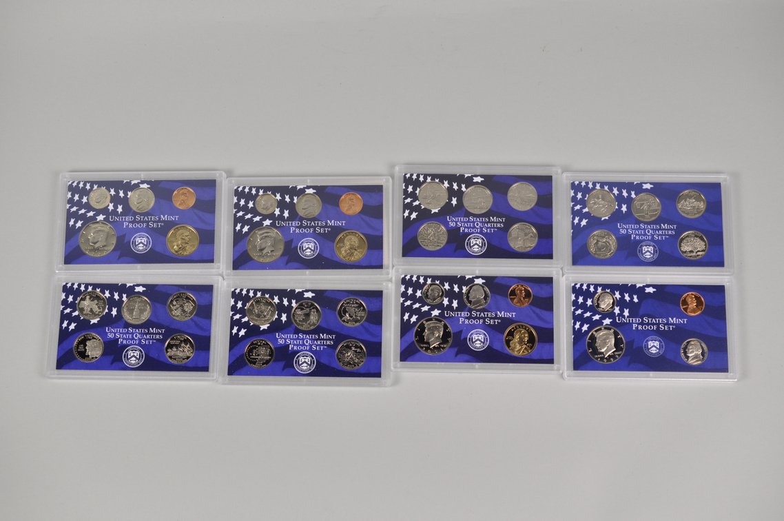 US Proof Sets 1999 to 2002, photo 2 of 12