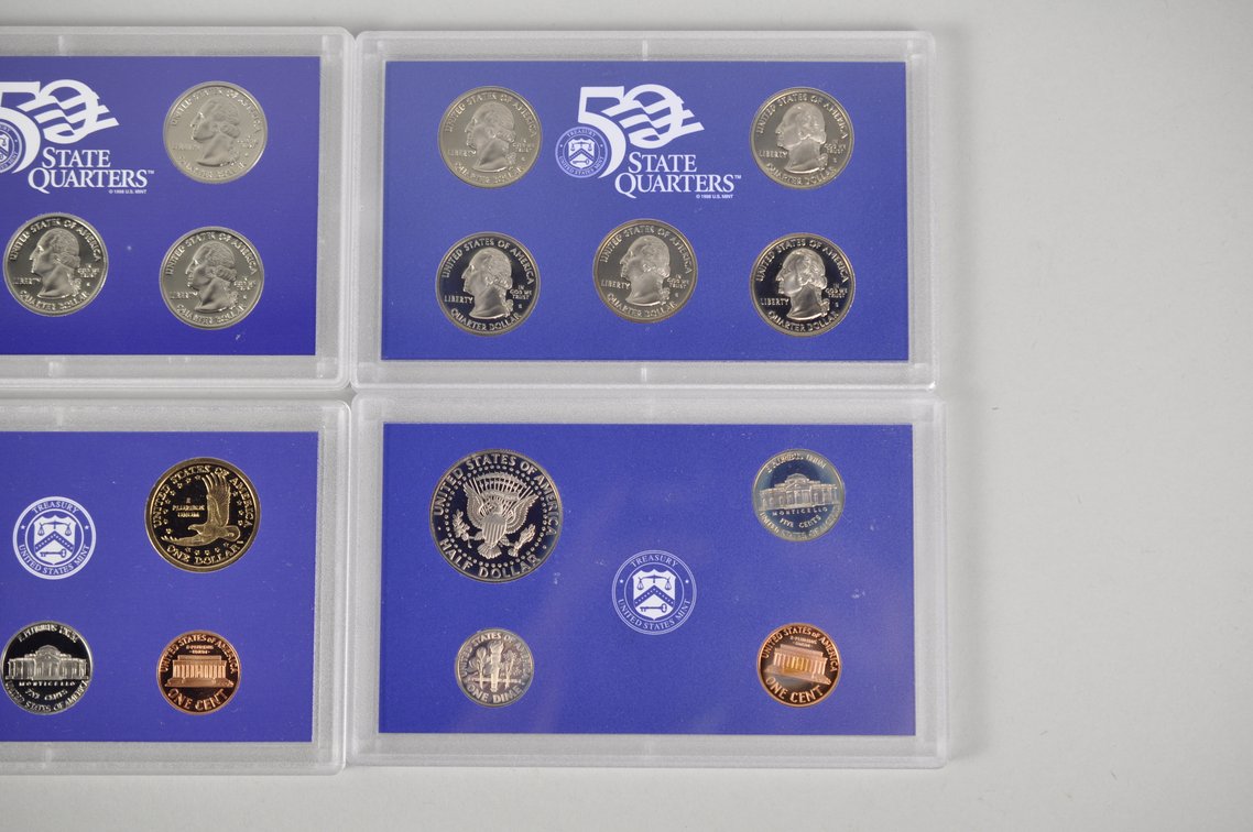 US Proof Sets 1999 to 2002, photo 12 of 12