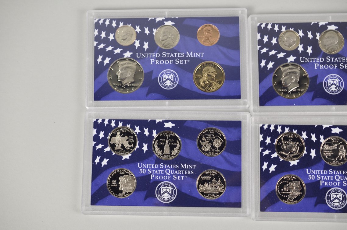 US Proof Sets 1999 to 2002, photo 3 of 12