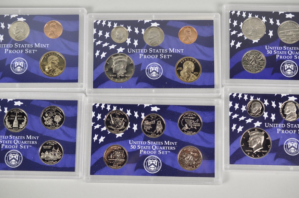 US Proof Sets 1999 to 2002, photo 4 of 12