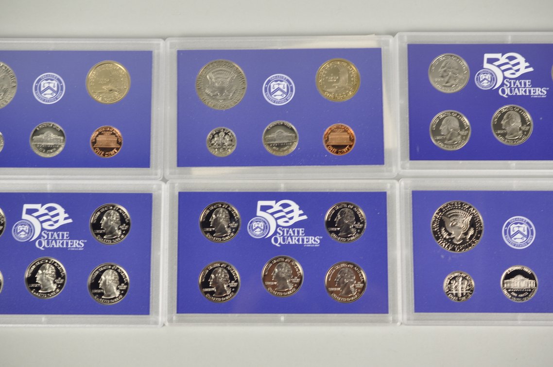 US Proof Sets 1999 to 2002, photo 9 of 12