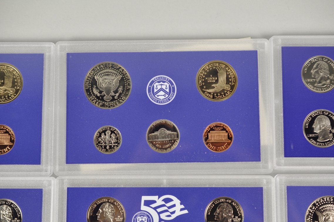 US Proof Sets 1999 to 2002, photo 10 of 12