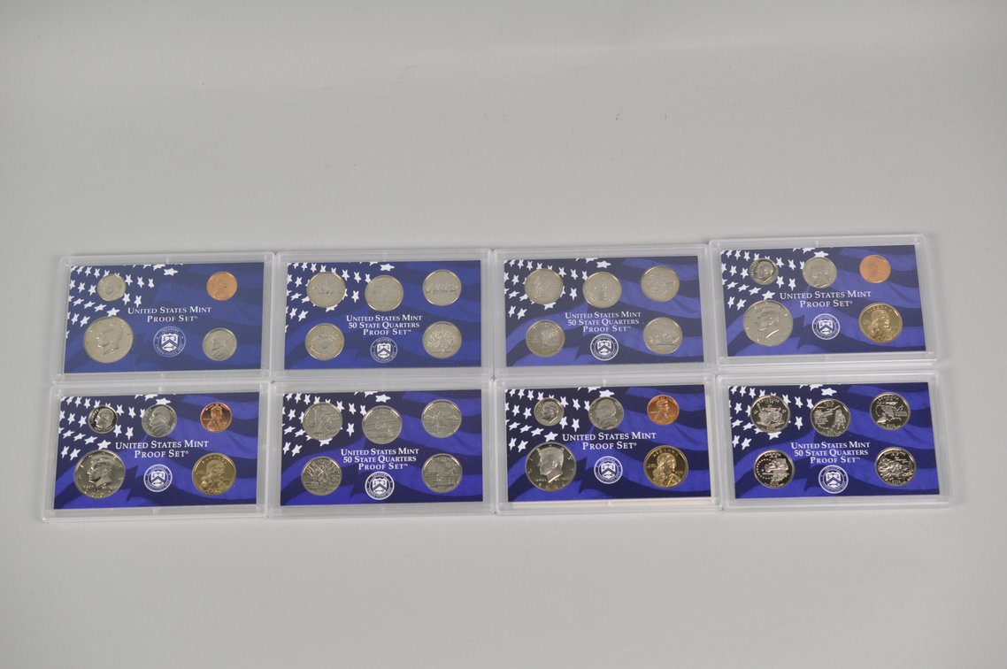 US Proof Sets 1999 to 2002, photo 2 of 11