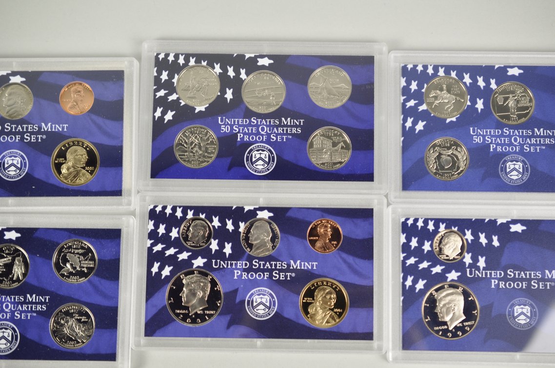 US Proof Sets 1999 to 2002, photo 5 of 12