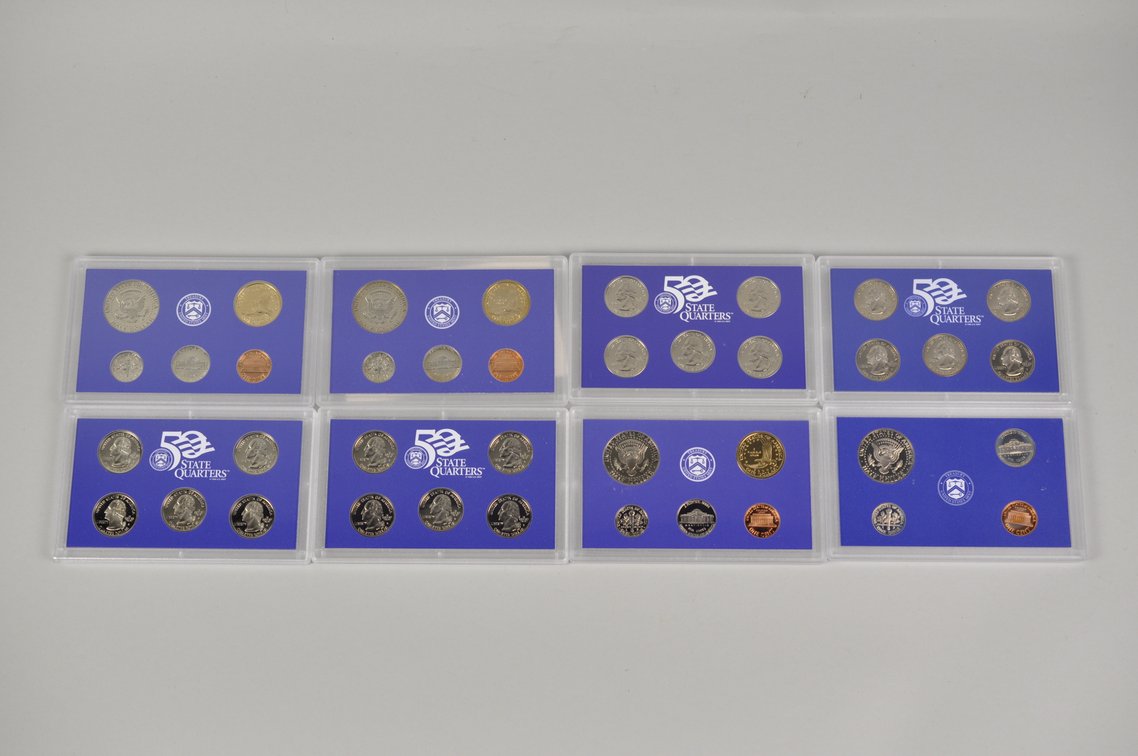 US Proof Sets 1999 to 2002, photo 7 of 12