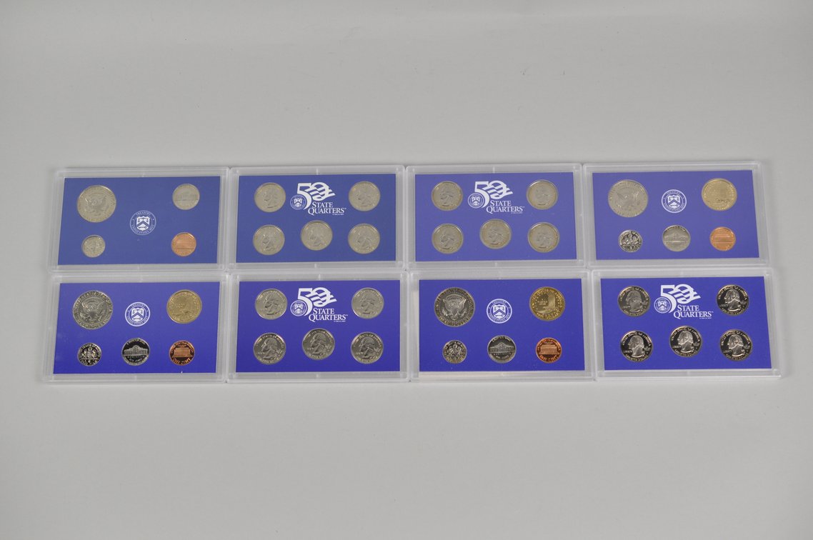 US Proof Sets 1999 to 2002, photo 7 of 11