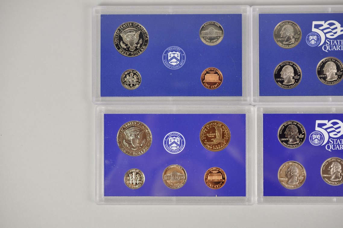 US Proof Sets 1999 to 2002, photo 8 of 11
