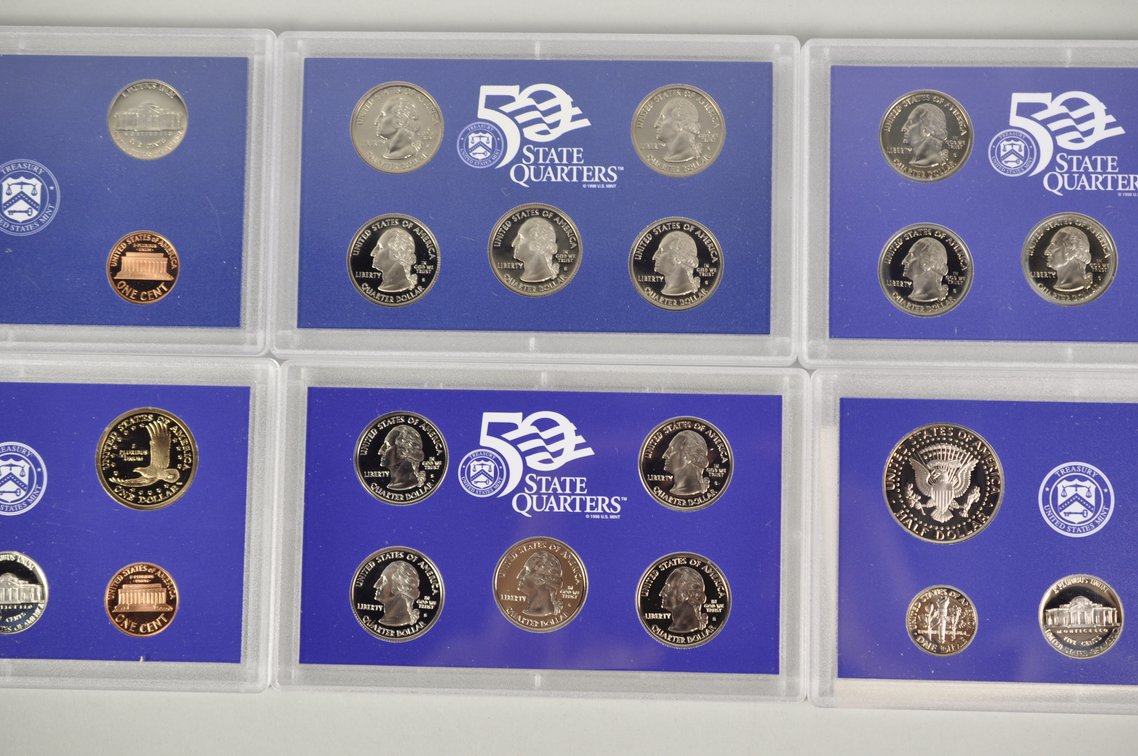 US Proof Sets 1999 to 2002, photo 9 of 11