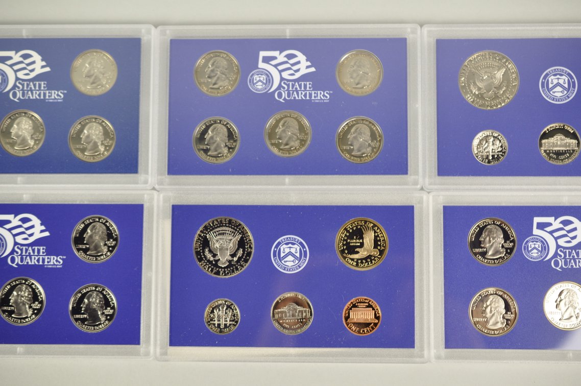 US Proof Sets 1999 to 2002, photo 10 of 11