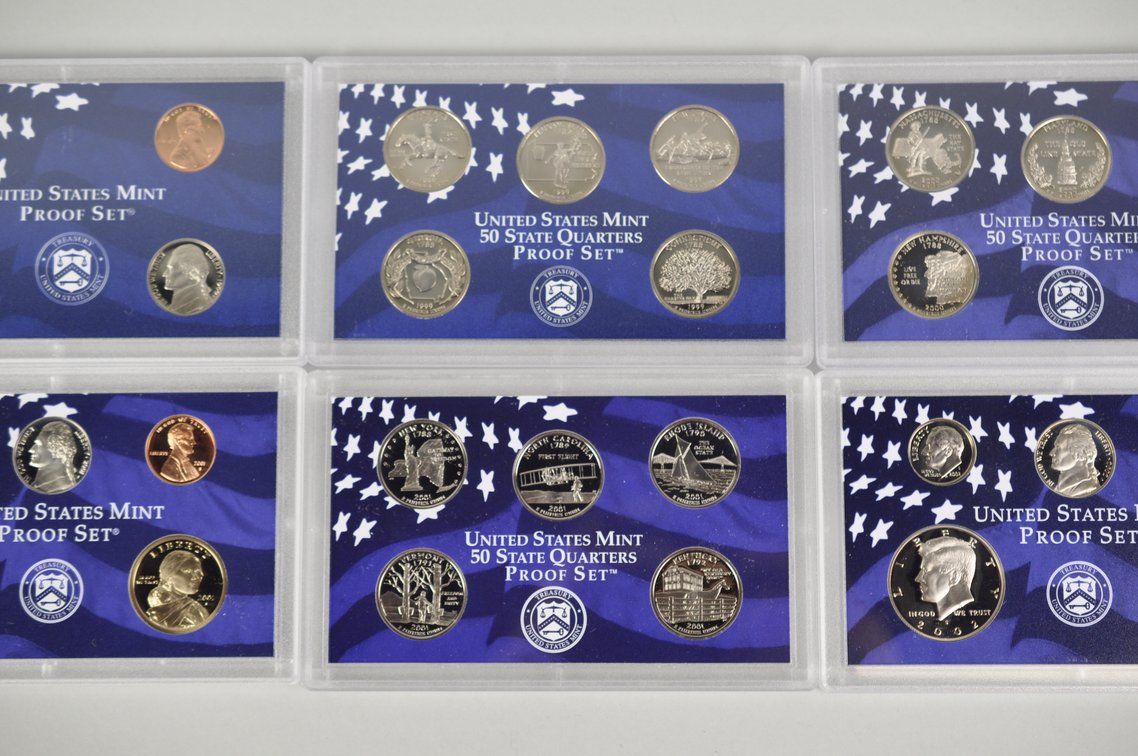 US Proof Sets 1999 to 2002, photo 4 of 11