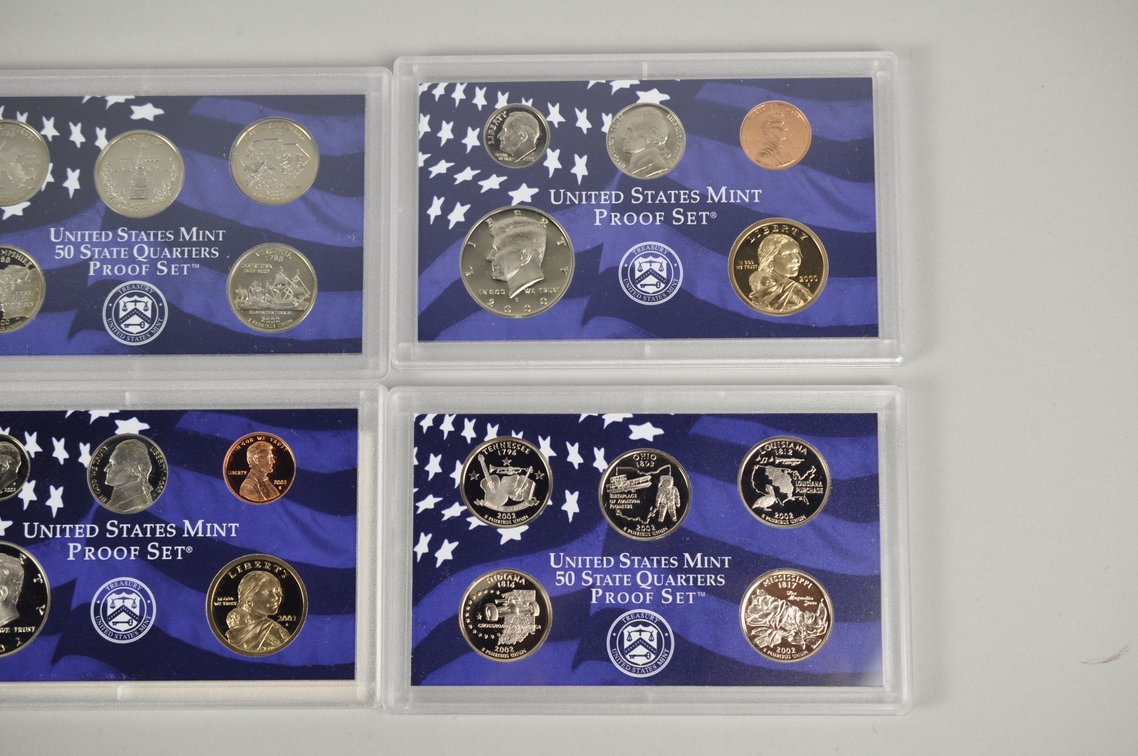 US Proof Sets 1999 to 2002, photo 6 of 11