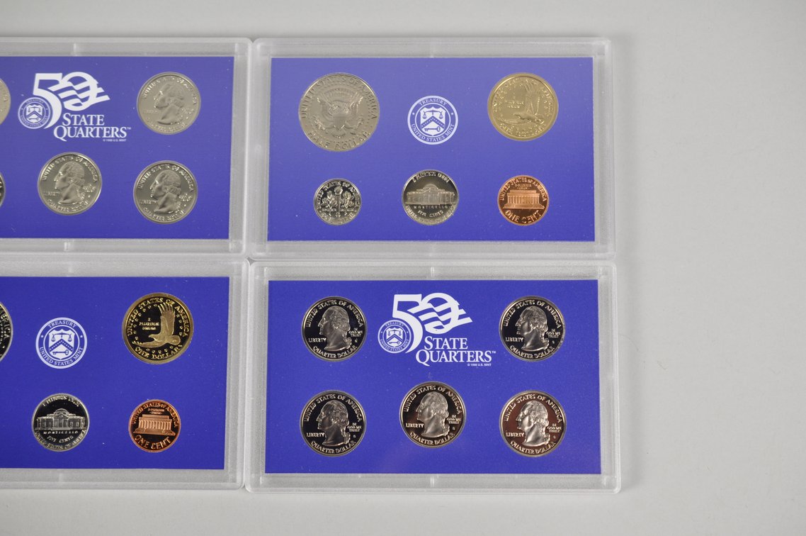 US Proof Sets 2000, 2001 x2, and 2002, photo 11 of 11