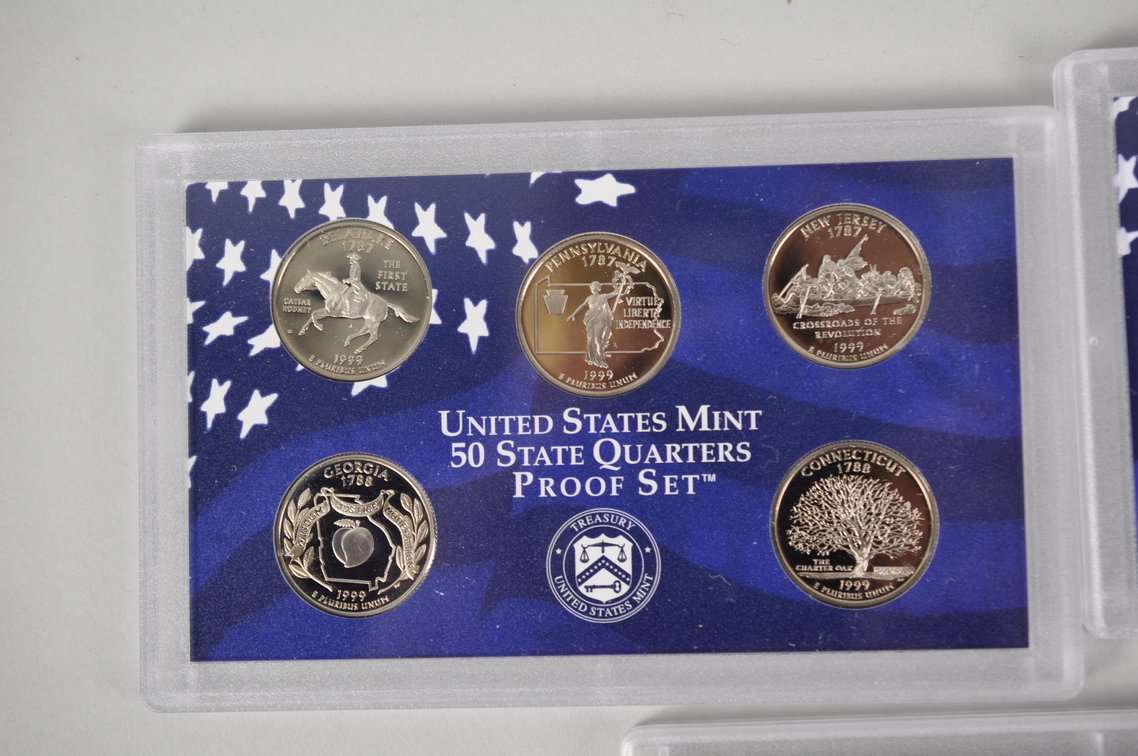 US Proof Sets 1999 to 2002, photo 3 of 13