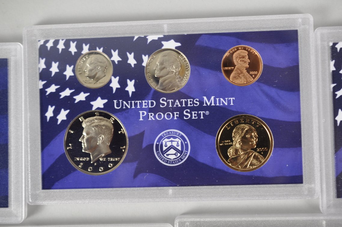 US Proof Sets 1999 to 2002, photo 4 of 13