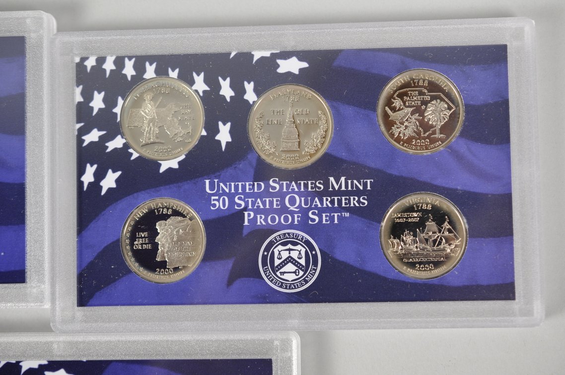US Proof Sets 1999 to 2002, photo 5 of 13