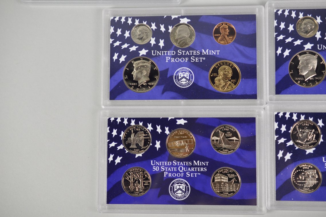 US Proof Sets 1999 to 2002, photo 6 of 13