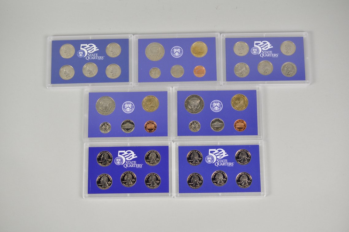US Proof Sets 1999 to 2002, photo 8 of 13