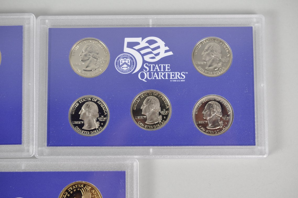 US Proof Sets 1999 to 2002, photo 11 of 13