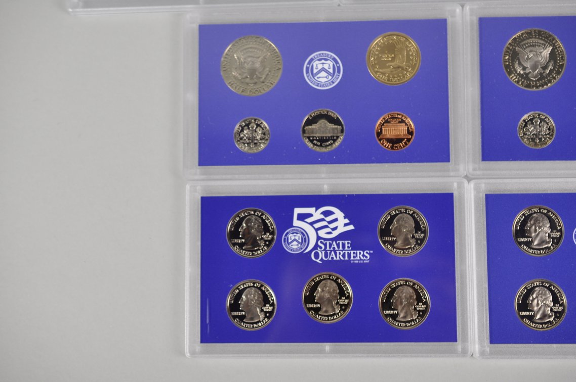 US Proof Sets 1999 to 2002, photo 12 of 13