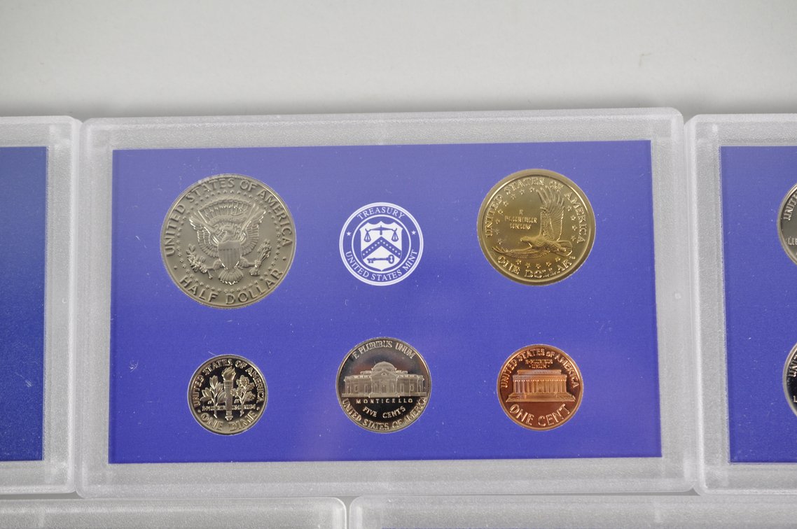 US Proof Sets 1999 to 2002, photo 10 of 13