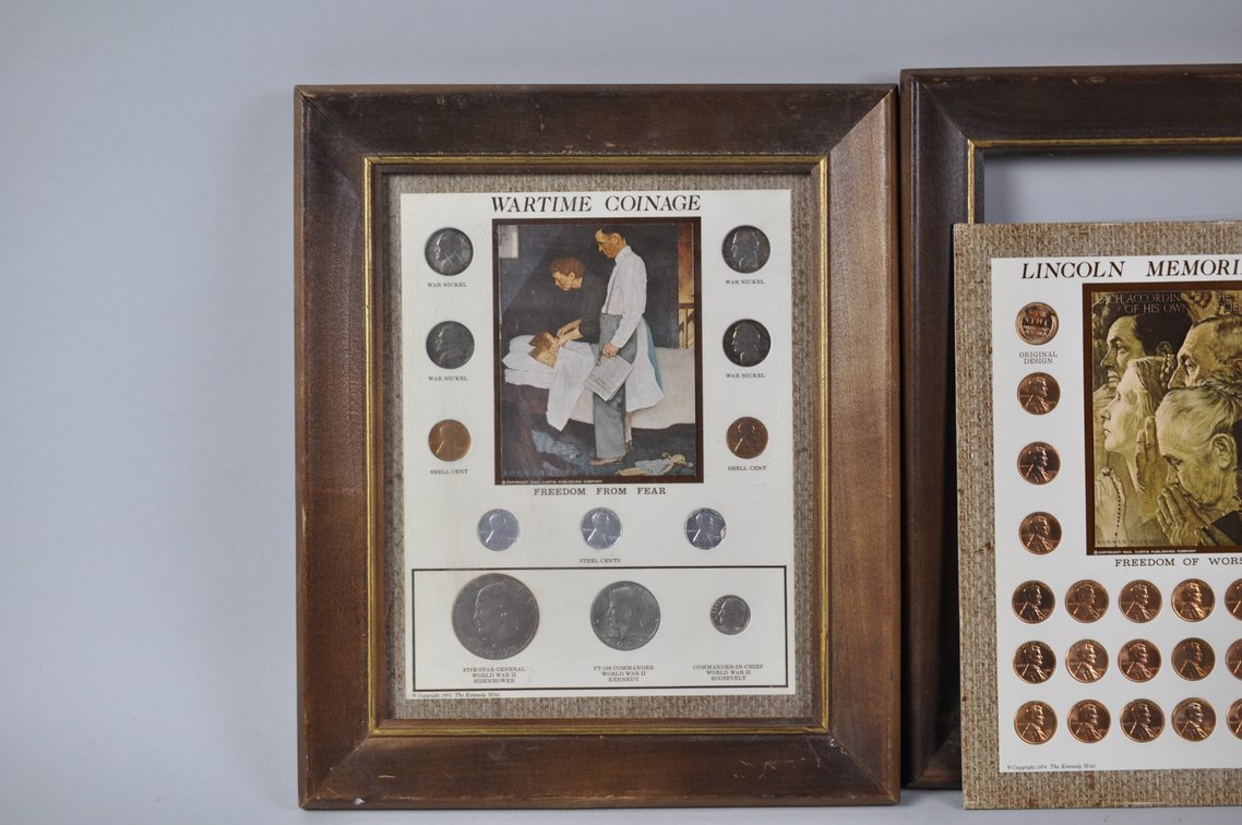 Assorted Coin Sets in Frames, photo 2 of 20