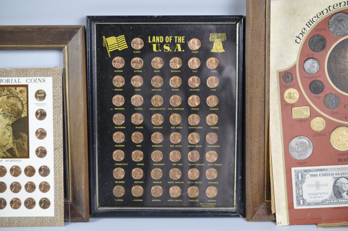 Assorted Coin Sets in Frames, photo 11 of 20