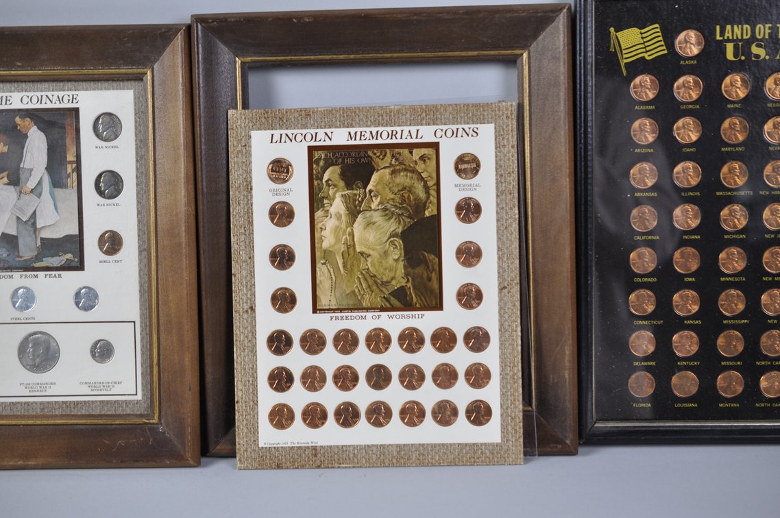 Assorted Coin Sets in Frames, photo 6 of 20