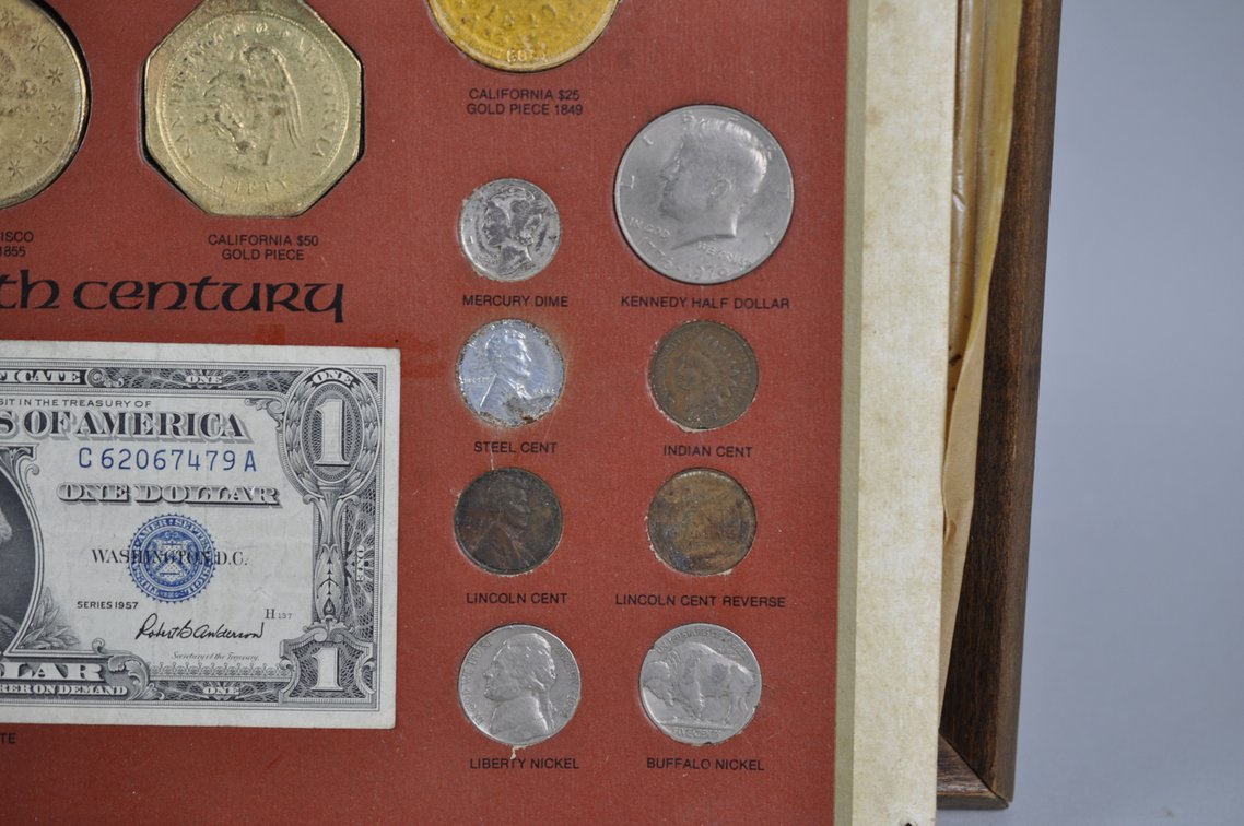 Assorted Coin Sets in Frames, photo 19 of 20