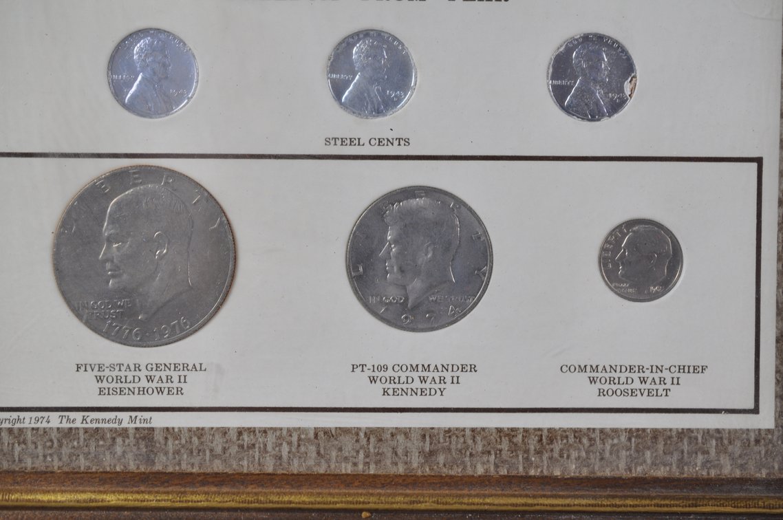 Assorted Coin Sets in Frames, photo 4 of 20