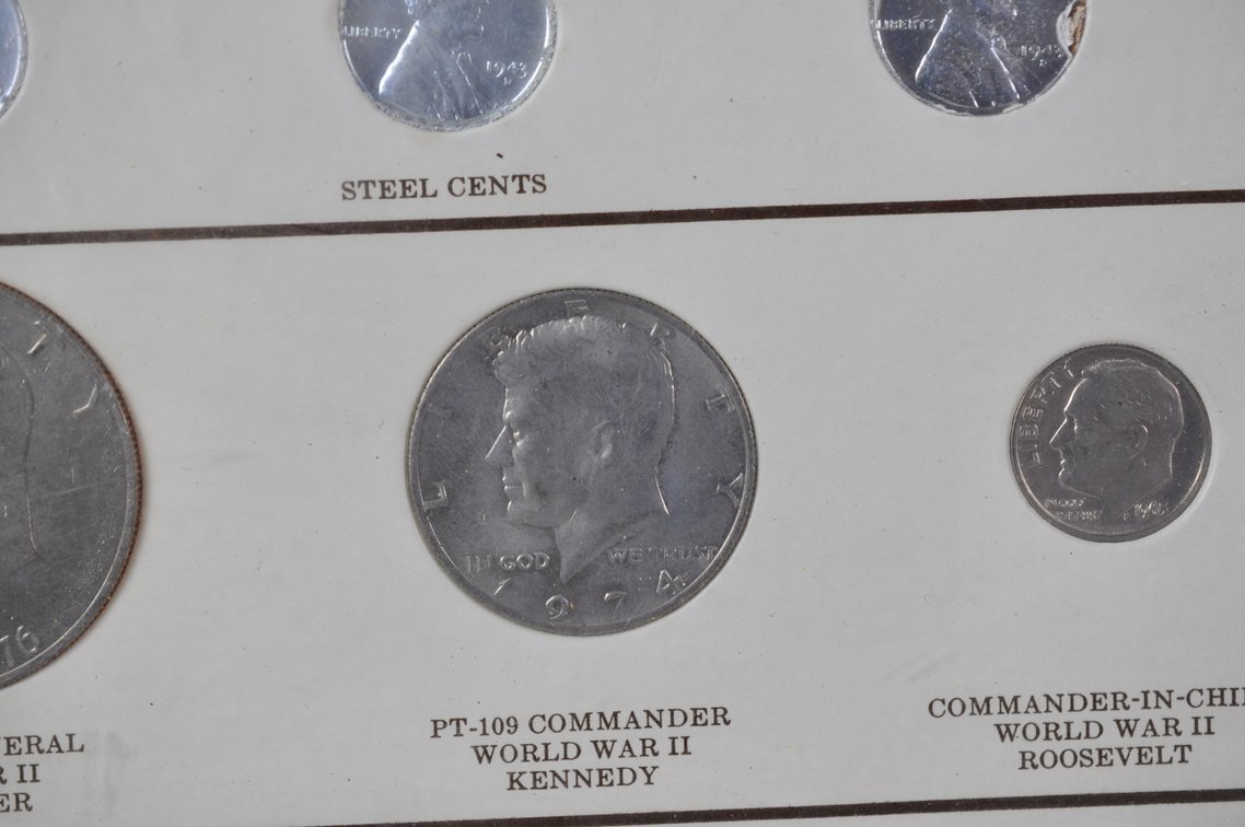 Assorted Coin Sets in Frames, photo 5 of 20