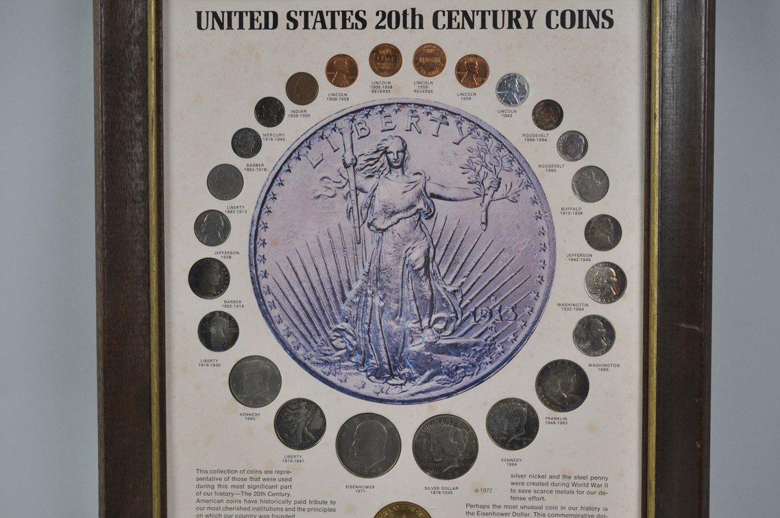 US Twentieth Century Coins Set and PCGS Boxes, photo 4 of 13