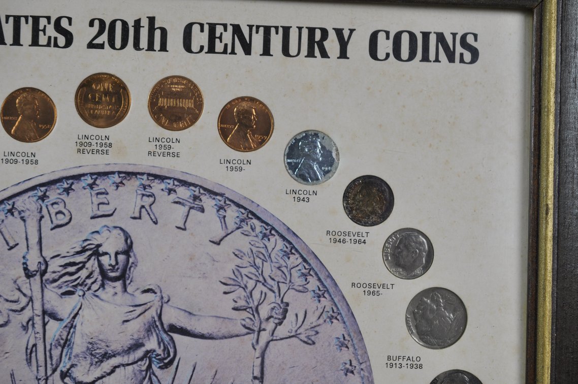 US Twentieth Century Coins Set and PCGS Boxes, photo 7 of 13