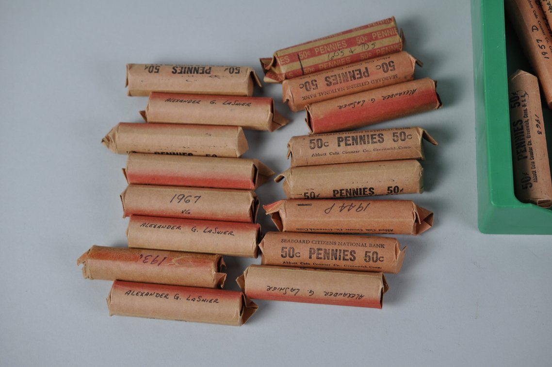 Wheat and Lincoln Cent Rolls Inside a Monster Box Shell, photo 6 of 12