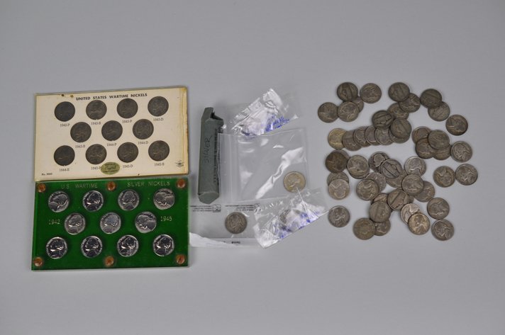 Collection of Silver Wartime Jefferson Nickels