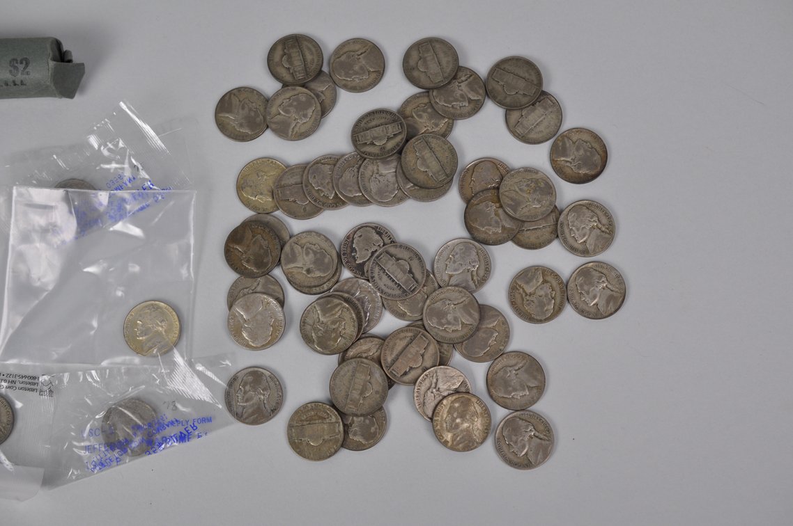 Collection of Silver Wartime Jefferson Nickels, photo 11 of 17