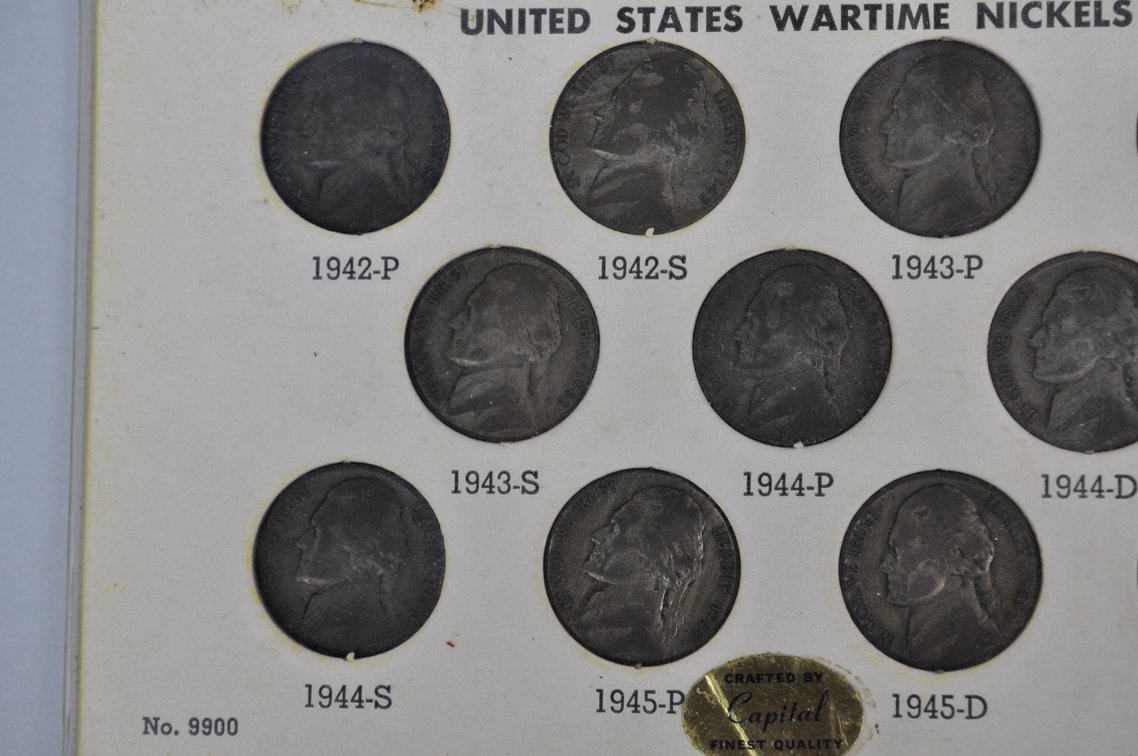 Collection of Silver Wartime Jefferson Nickels, photo 17 of 17