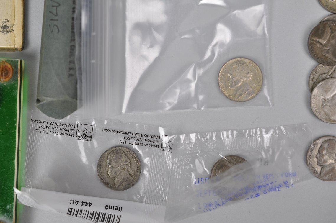 Collection of Silver Wartime Jefferson Nickels, photo 4 of 17