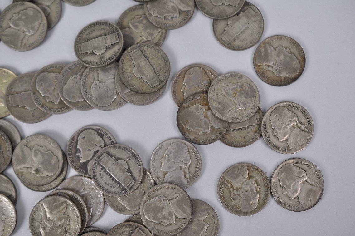 Collection of Silver Wartime Jefferson Nickels, photo 13 of 17