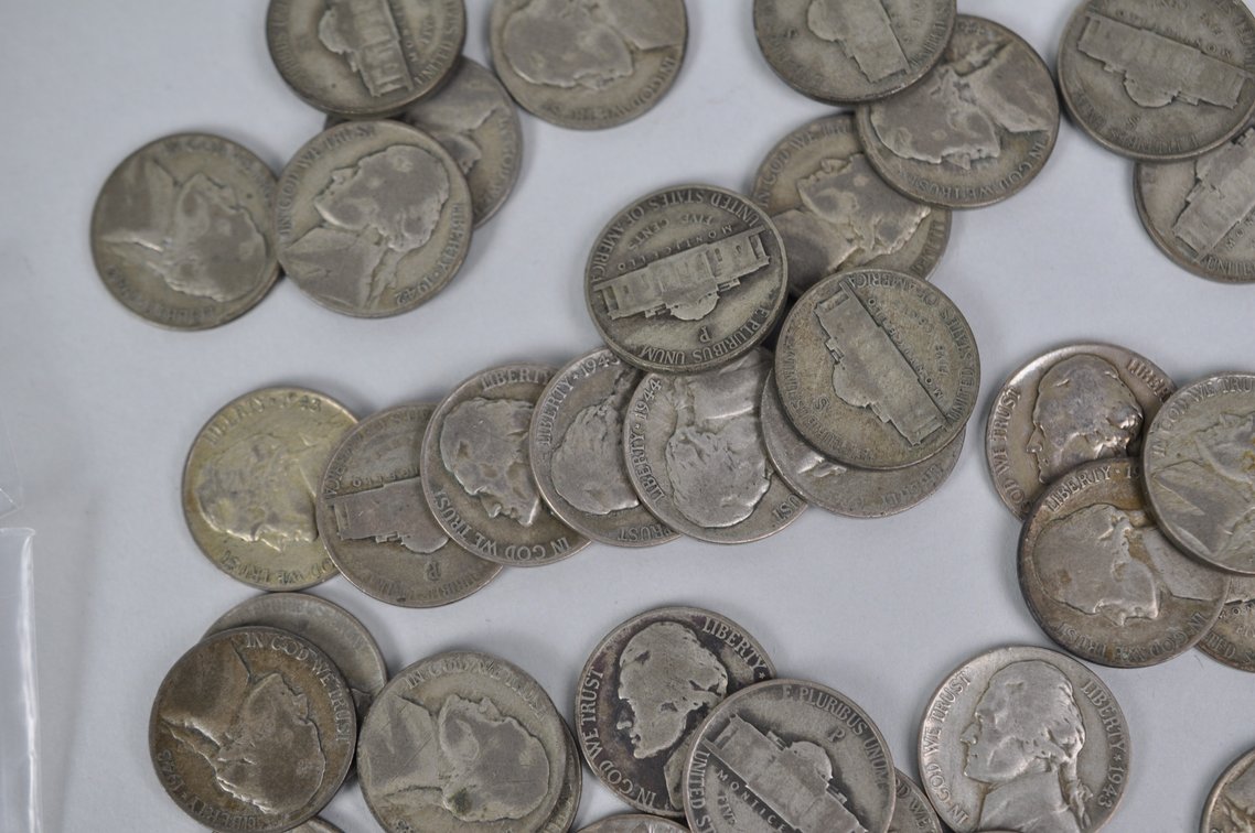 Collection of Silver Wartime Jefferson Nickels, photo 15 of 17