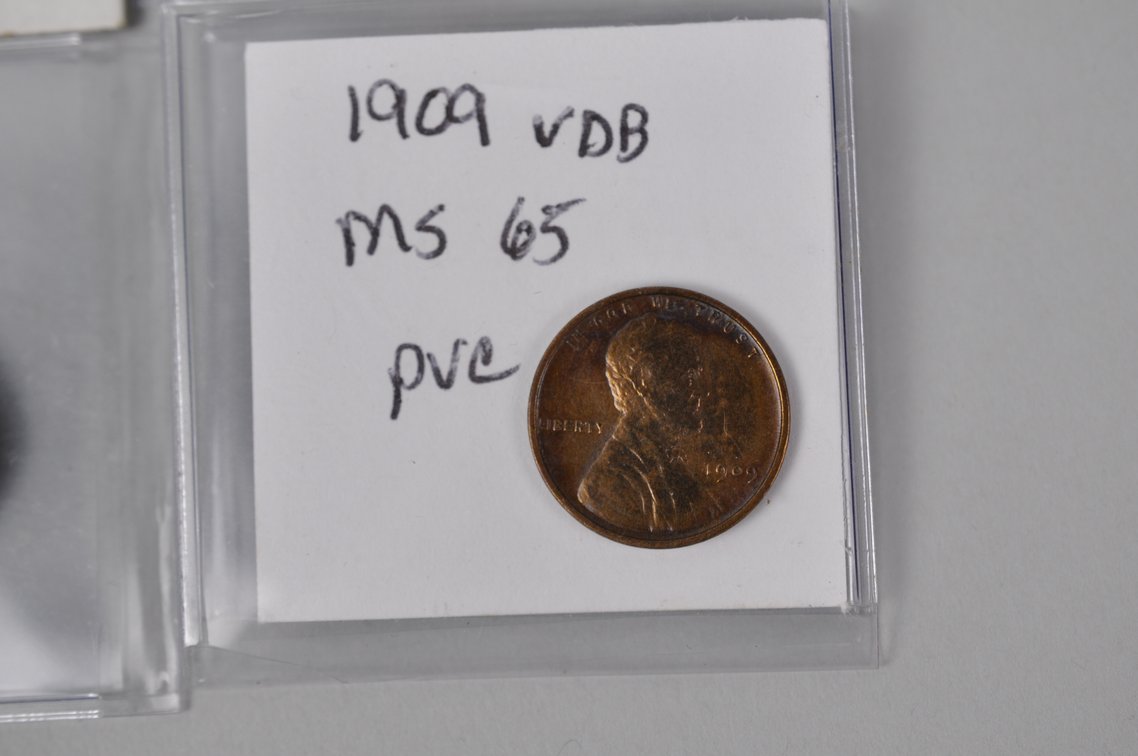 Assorted 1909VDB and 09S Wheat Cents, photo 8 of 16
