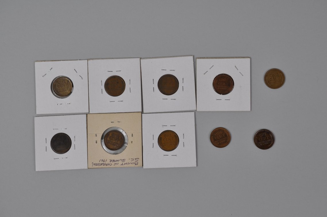 Assorted 1909VDB and 09S Wheat Cents, photo 9 of 16