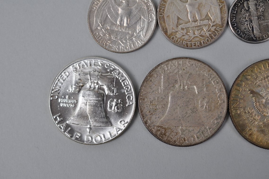 Assorted US Silver Coins, photo 9 of 10