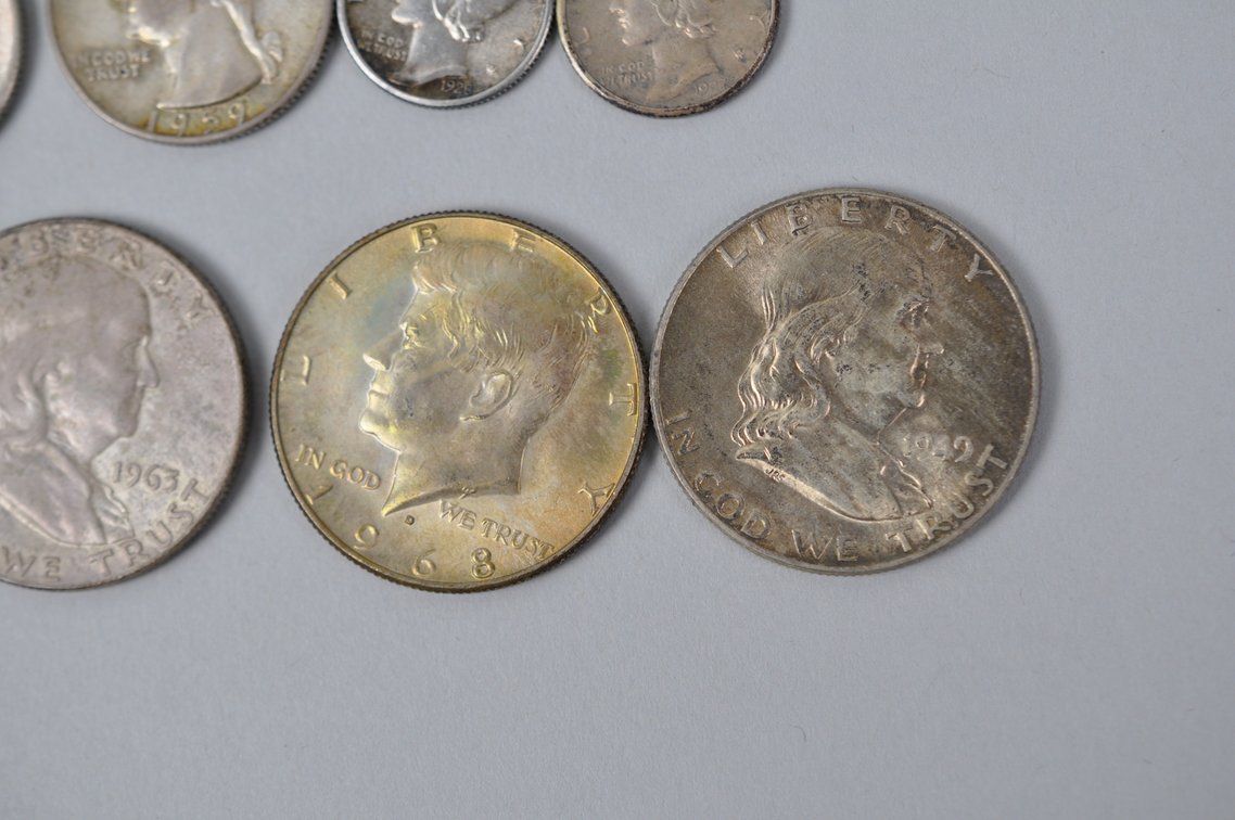 Assorted US Silver Coins, photo 5 of 10