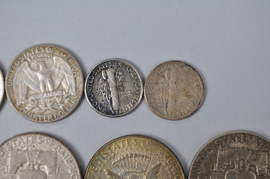Assorted US Silver Coins, photo 8 of 10