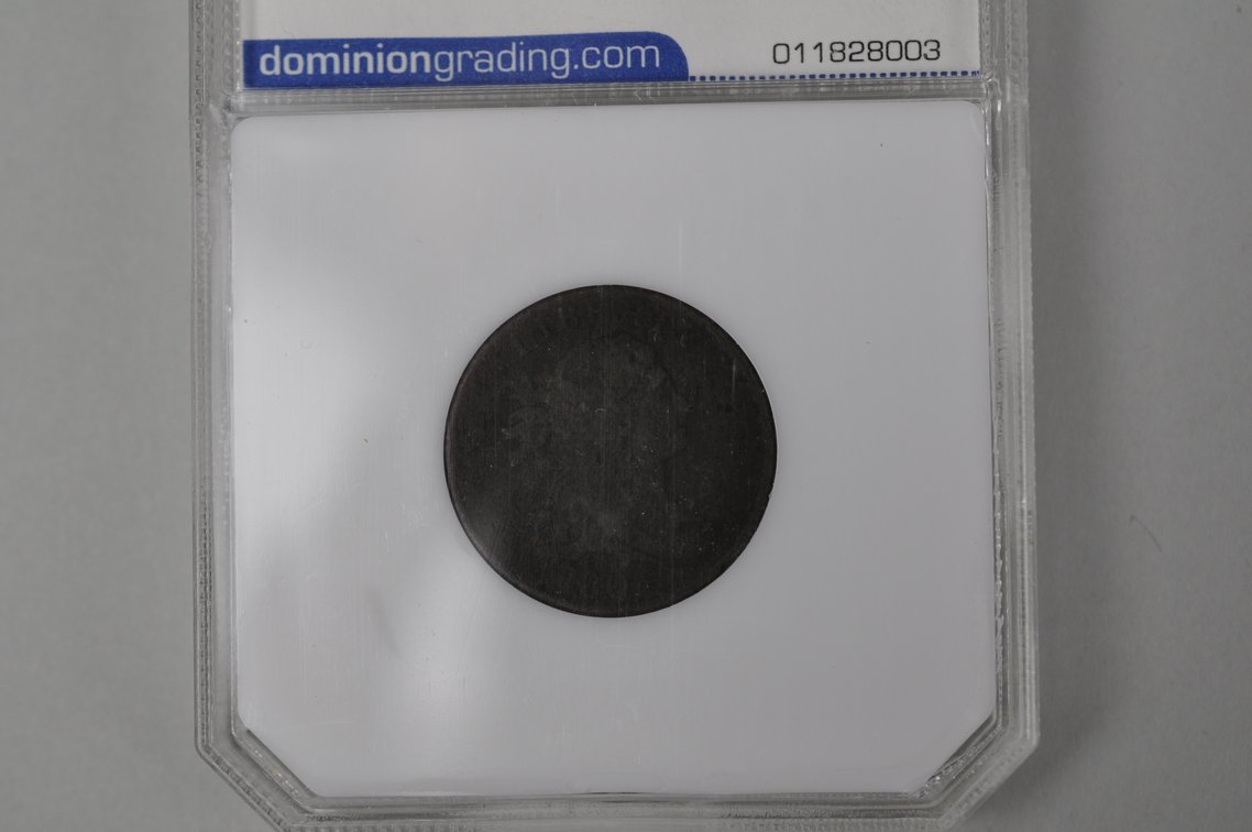 1805 Draped Bust Half Cent VG8 Large Five Stems Env. Dm. Corroded PCGS, photo 2 of 7