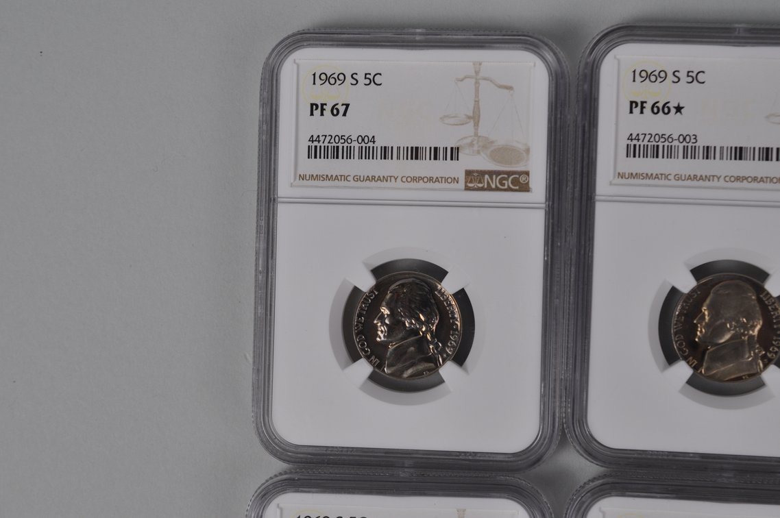 Assorted Graded Nickels By NGC and PCGS, photo 2 of 16