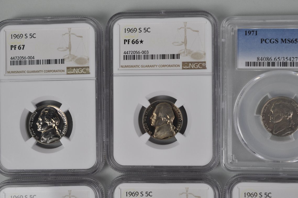 Assorted Graded Nickels By NGC and PCGS, photo 4 of 16