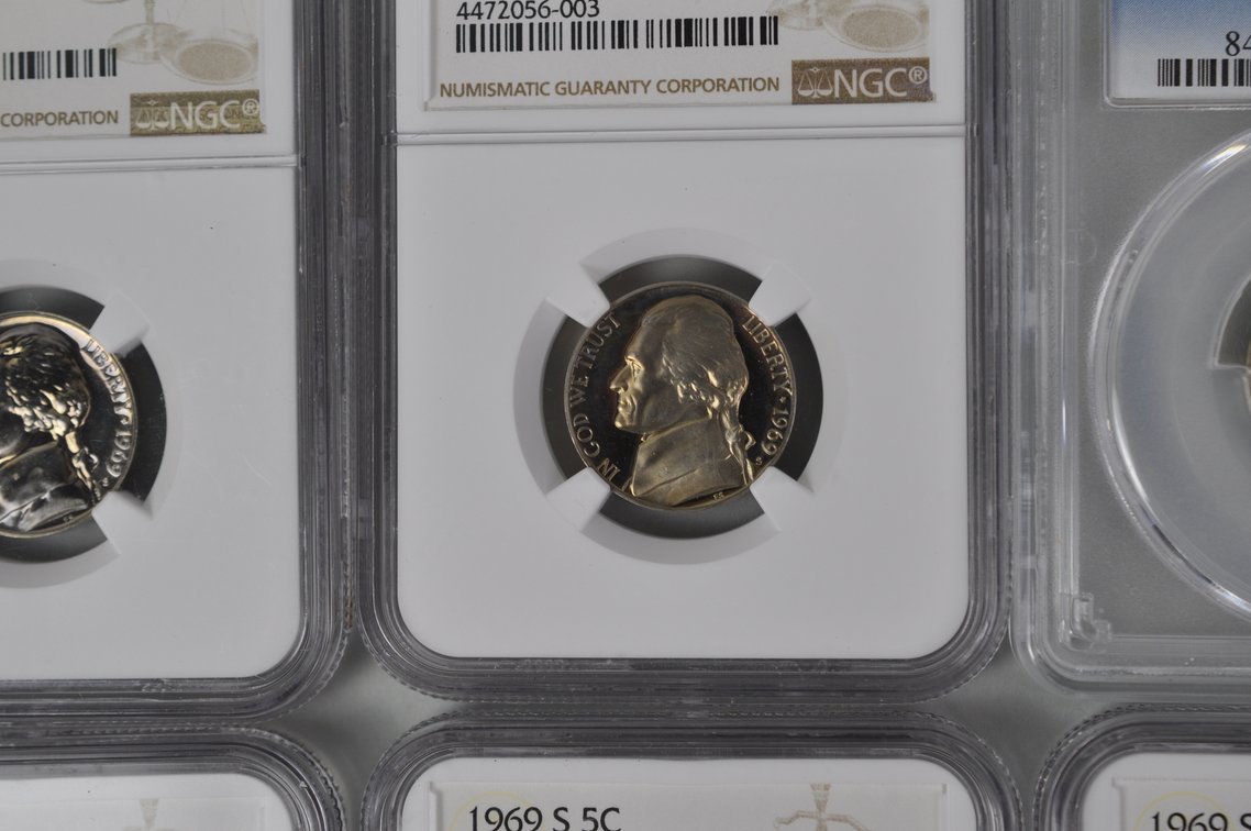 Assorted Graded Nickels By NGC and PCGS, photo 5 of 16