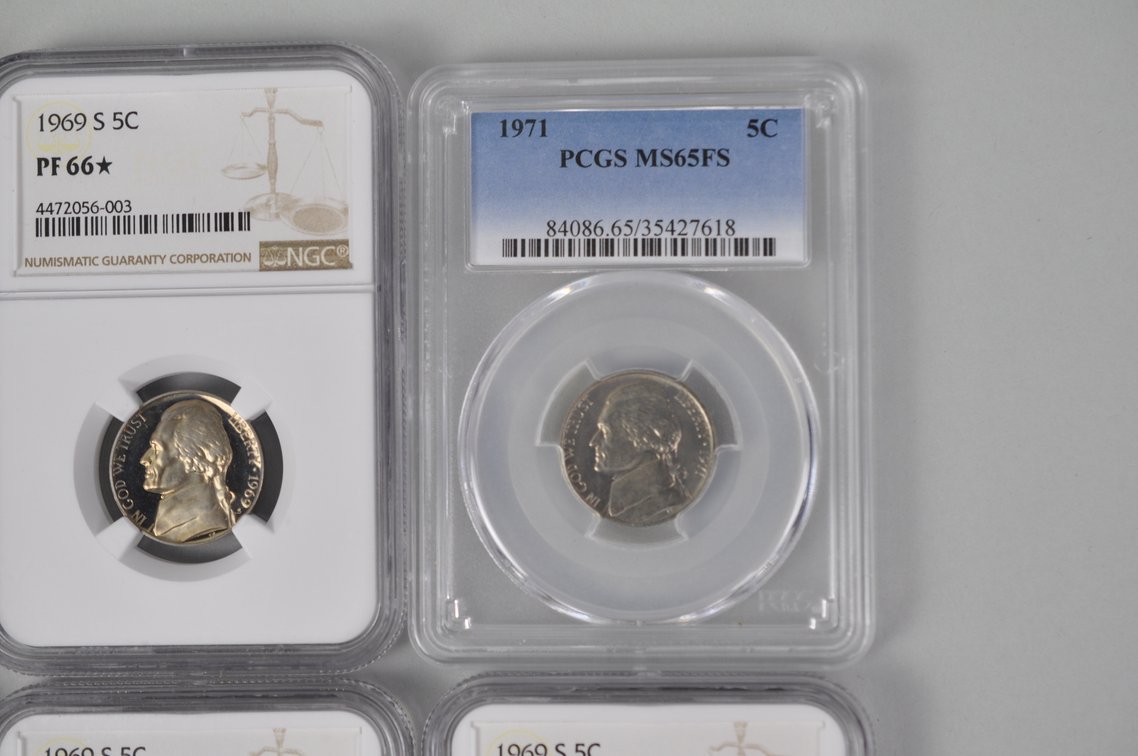 Assorted Graded Nickels By NGC and PCGS, photo 6 of 16